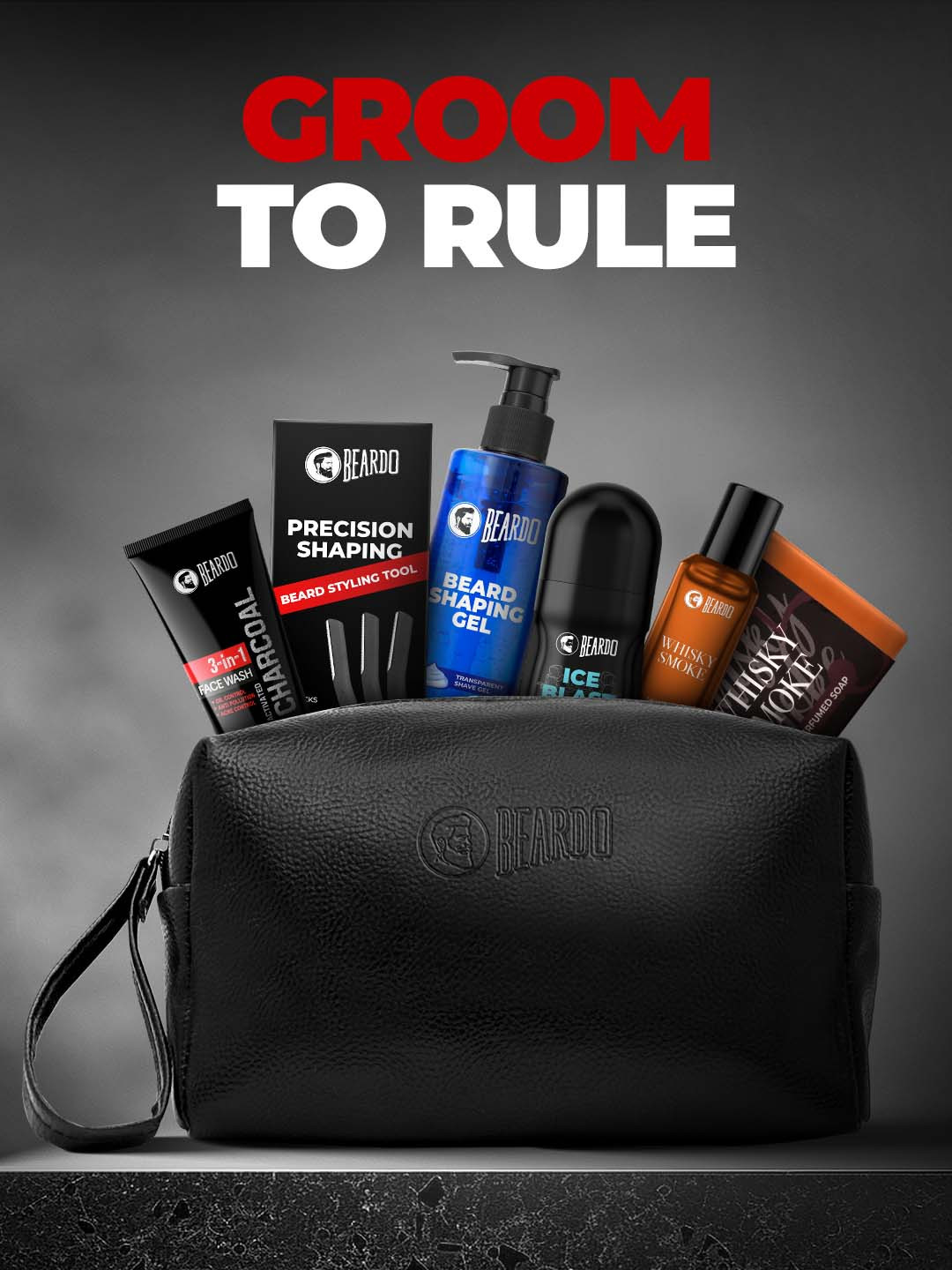 BEARDO Ultimate Grooming Kit - 7-in-1 Combo - Image 3