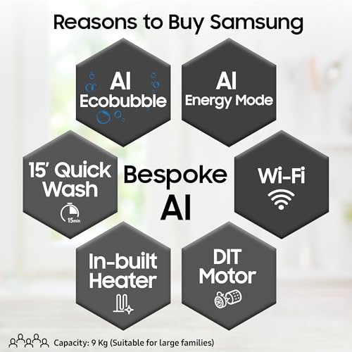 Samsung 9 kg, 5 star