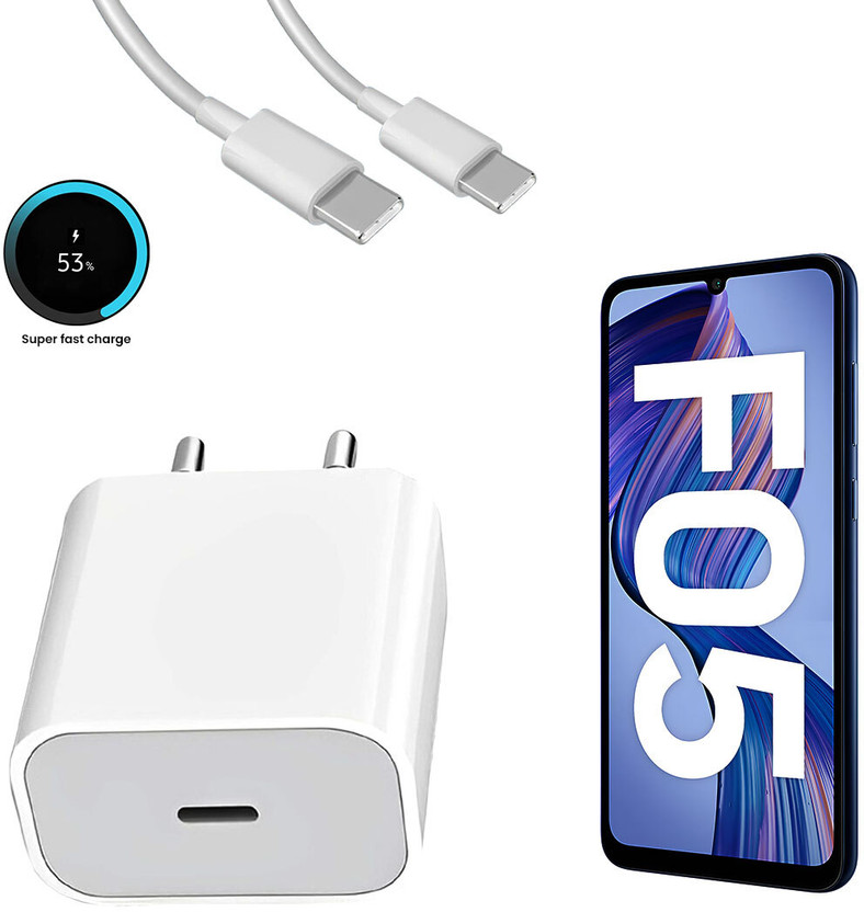 Samsung 15 W 3 A Wall Charger for Mobile (White) - Image 8