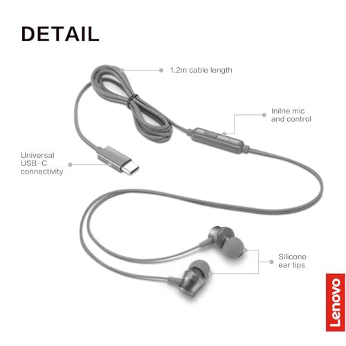Lenovo - 300 Wired in-Ear