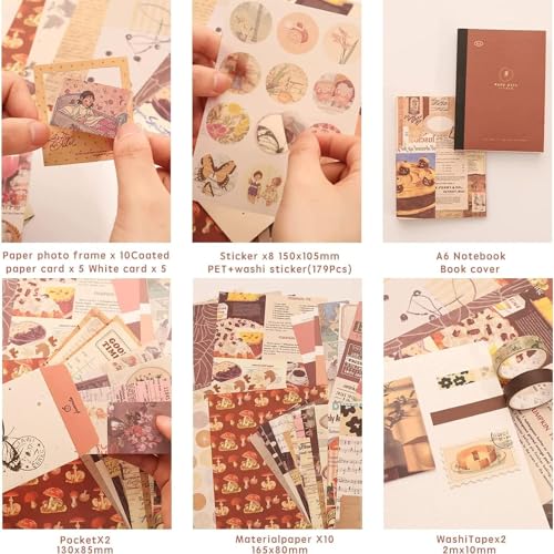 VIBE VISTA Vintage Aesthetic Scrapbook