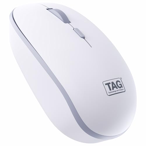 TAG WM500 White/Grey Wireless Mouse
