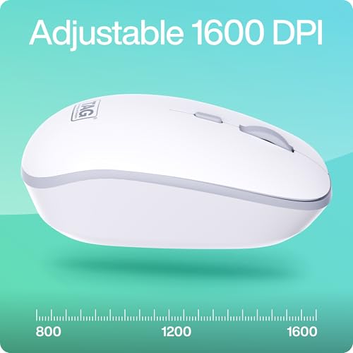 TAG WM500 White/Grey Wireless Mouse