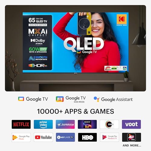 Kodak 164 cm (65 inches) Matrix Series UHD 4K QLED Google TV 65ST5035 - Image 3