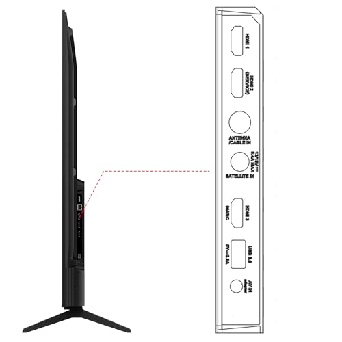 TCL 164 cm Metallic Bezel