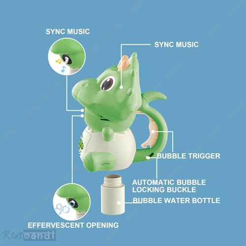 Kids Mandi® Dinosaur Bubble Machine