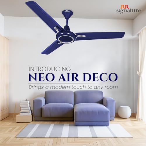 RR SIGNATURE NEOAIR DECO Ceiling Fan 1200 MM [OXFORD BLUE] - Image 5