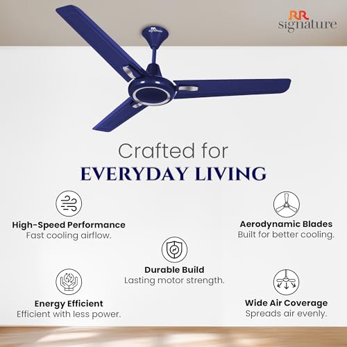 RR SIGNATURE NEOAIR DECO Ceiling Fan 1200 MM [OXFORD BLUE] - Image 6