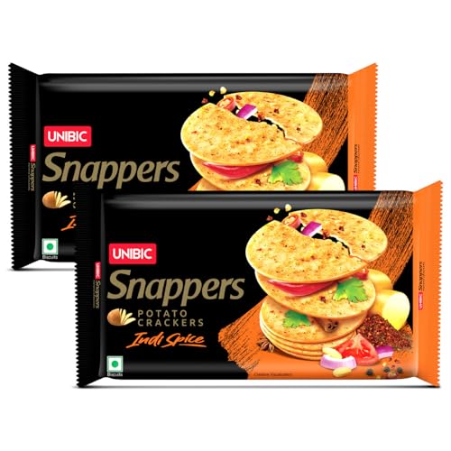 Unibic Snappers Indie spice 560gm /600gm Weight may Vary