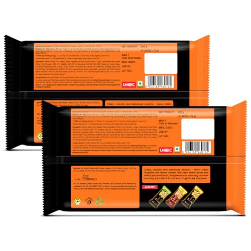 Unibic Snappers Indie spice 560gm /600gm Weight may Vary - Image 5