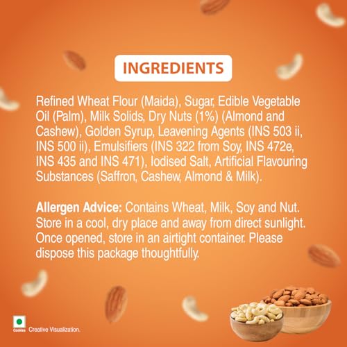 Unibic Cashew Badam Cookies|Weight may vary 900g/975g - Image 2