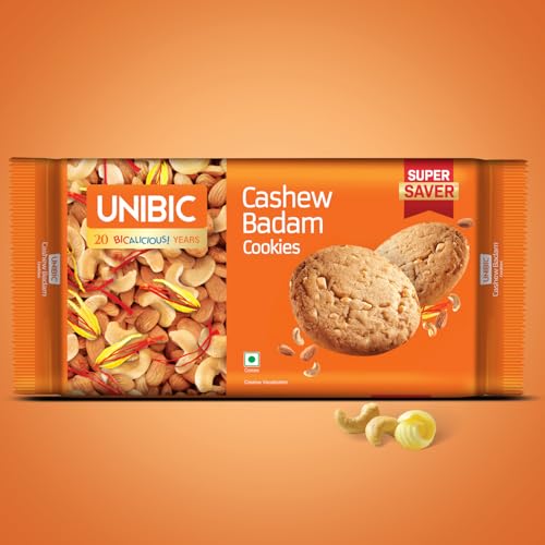 Unibic Cashew Badam Cookies|Weight may vary 900g/975g - Image 3