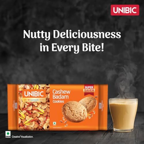 Unibic Cashew Badam Cookies|Weight may vary 900g/975g - Image 6