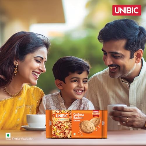 Unibic Cashew Badam Cookies|Weight may vary 900g/975g - Image 7