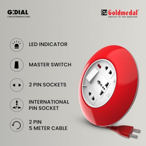 Goldmedal G-Dial 2 Pin Plug