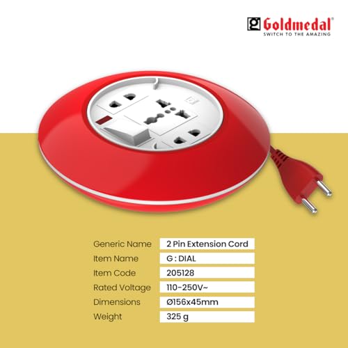 Goldmedal G-Dial 2 Pin Plug