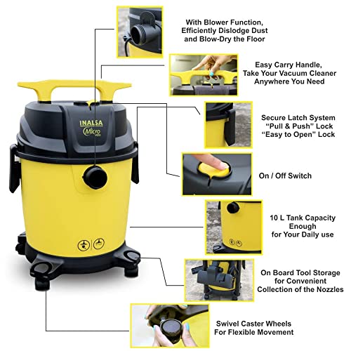 INALSA Wet and Dry Vacuum
