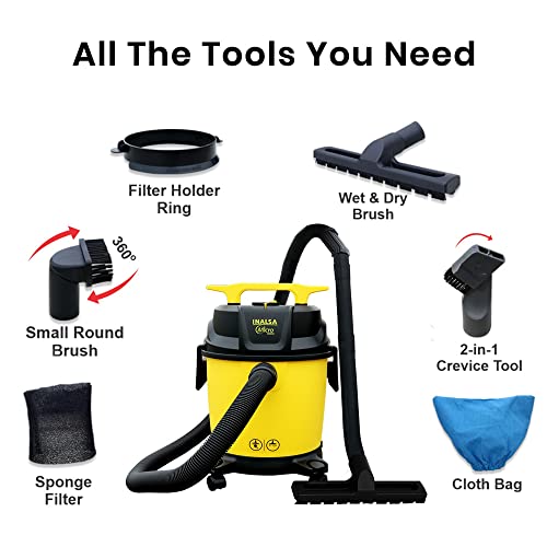 INALSA Wet and Dry Vacuum