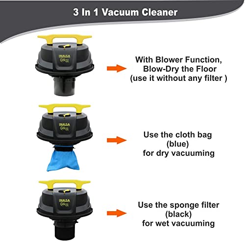 INALSA Wet and Dry Vacuum