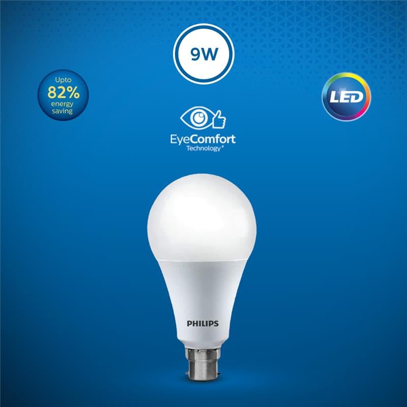 Philips 9-Watts Multipack B22 LED