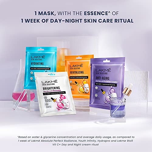 LAKMÉ Skin Solutions Sheet Mask Brightening with Niacinamide 25ml - Image 4