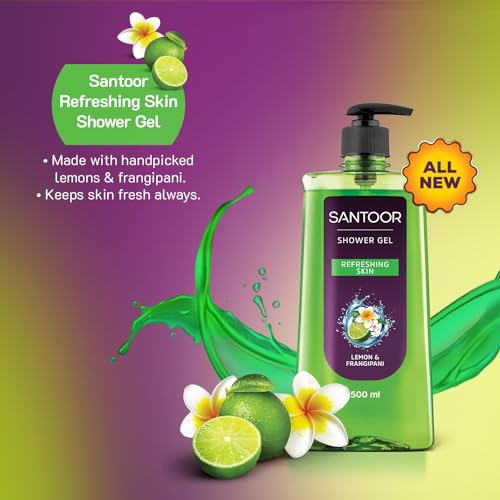Santoor Refreshing Shower Gel