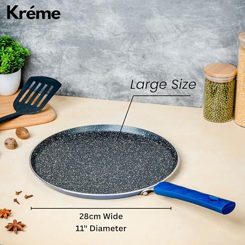 Kreme Aluminium Non-Stick Dosa Tawa