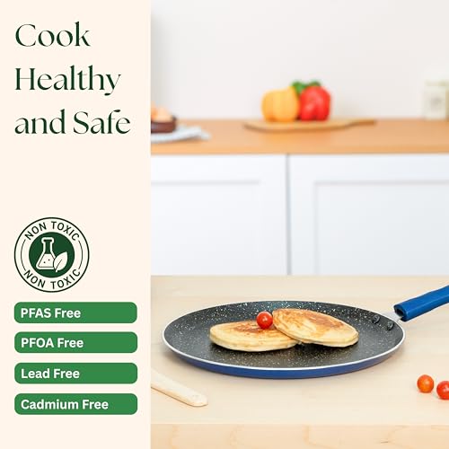 Kreme Aluminium Non-Stick Dosa Tawa