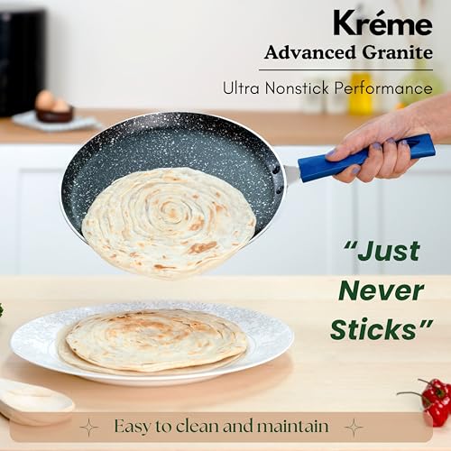 Kreme Aluminium Non-Stick Dosa Tawa