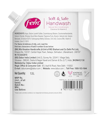 DABUR Fem Fruity Squash Soft