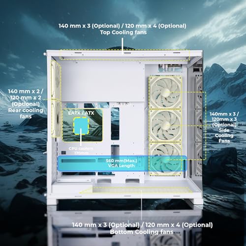 Zebronics Premium Gaming Case, Full-Tower