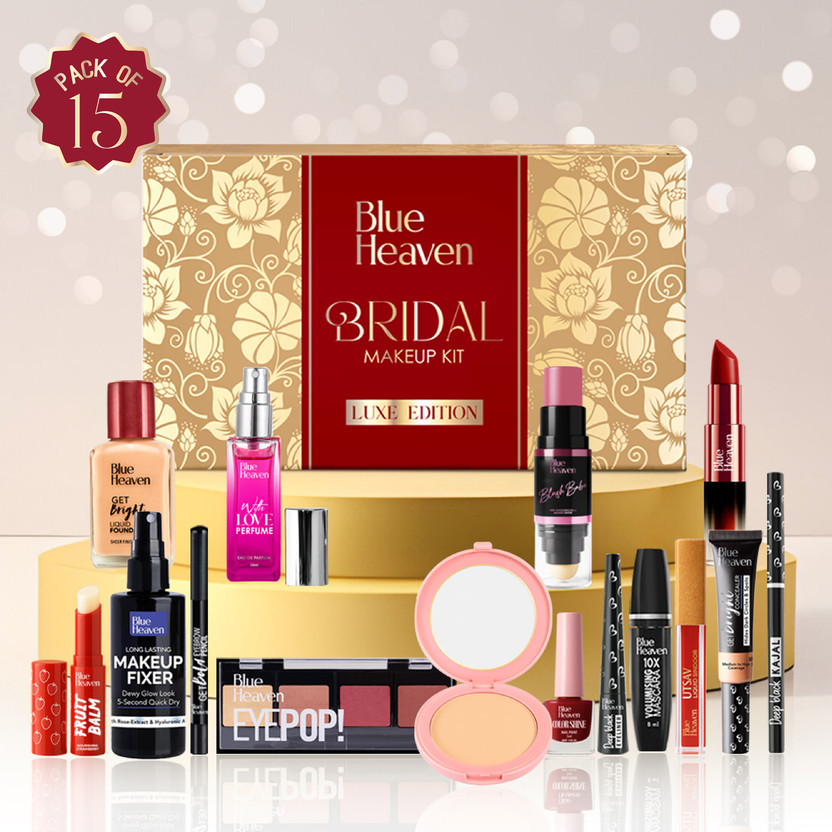 BLUE HEAVEN Bridal Makeup Kit Luxe Edition Makeup Gifting Combo S...more