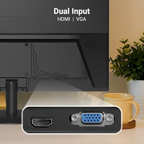 ZEBRONICS 21.5” LED Monitor, FHD