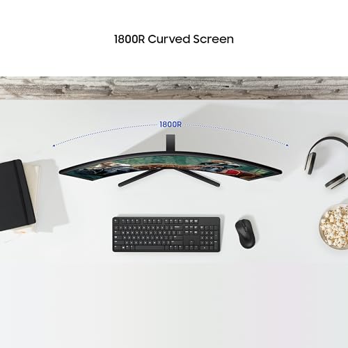 Samsung 27" 100Hz Curved Monitor|1800R