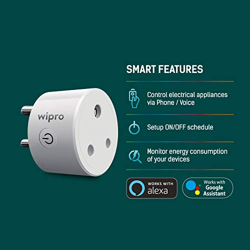Wipro 10 Amp Smart Plug - Image 4