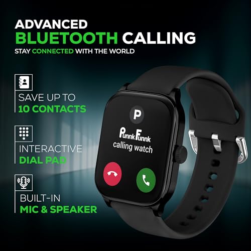 PunnkFunnk NovoLux HD Display Smartwatch