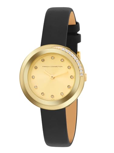 French Connection Analog Beige Dial Women's Watch-FCO1BL - Image 2