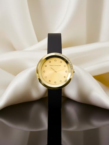 French Connection Analog Beige Dial Women's Watch-FCO1BL - Image 3