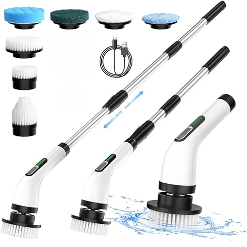 JIALTO Plastic Electric Spin Scrubber