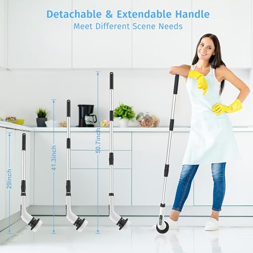JIALTO Plastic Electric Spin Scrubber