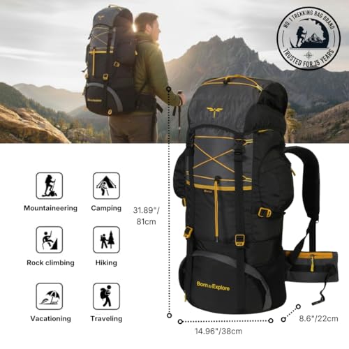 Impulse rucksack bags 75 litres