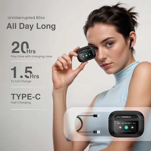HAMMER Screen TWS Earbuds Wireless