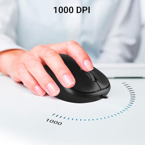 ZEBRONICS Zeb-Comfort Wired USB Mouse