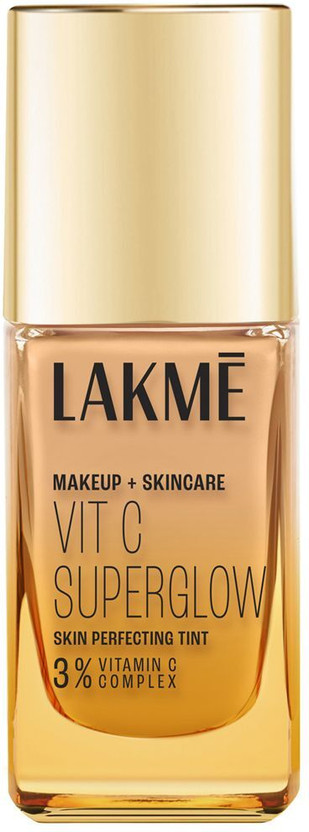 Lakmé VitC Srglow Skin Perfecting Tint Warm Crme W120 Foundation ...more