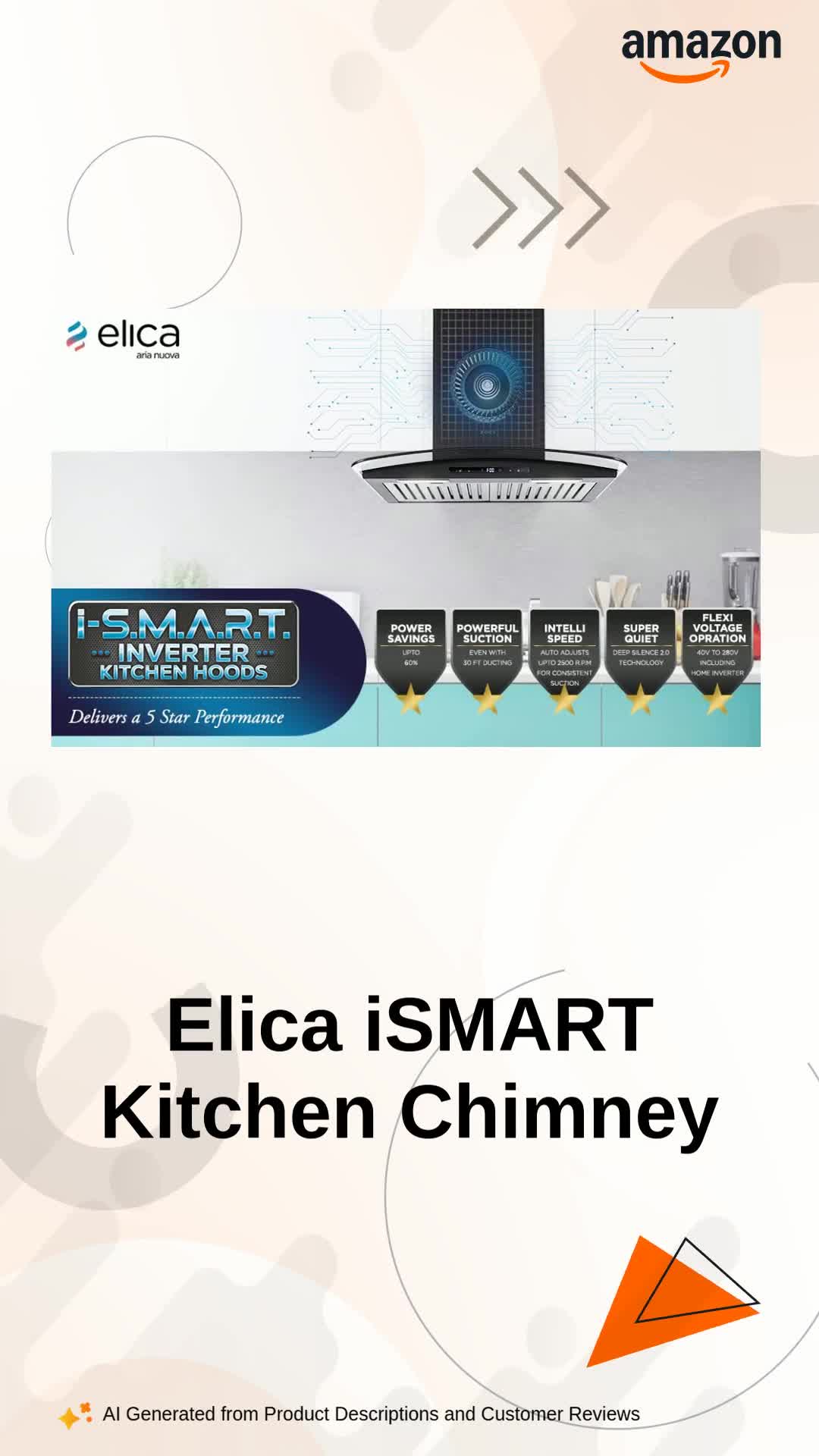 Elica iSMART 5 STAR Performance