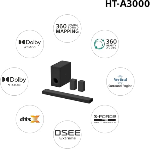 Sony HT-A3000 Real 5.1ch Dolby