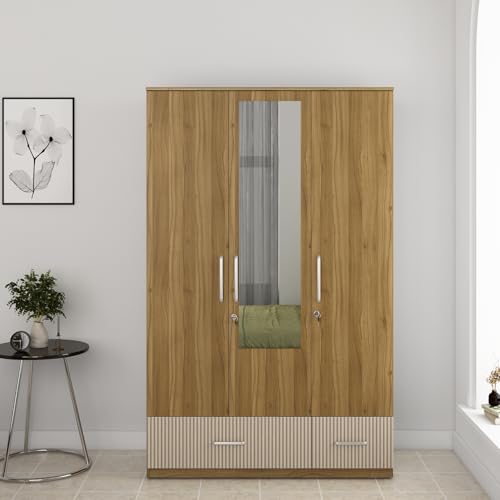 HomeTown Diago 3 Door Wardrobe W Mirror