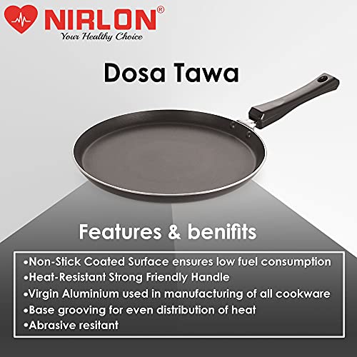 Nirlon Aluminium Dishwasher Safe Nonstick
