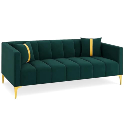 FURNY Modernliving 3 Seater Sofa Set for Premium Living (Teal Color) - Image 4