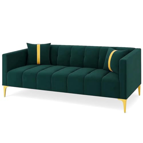 FURNY Modernliving 3 Seater Sofa Set for Premium Living (Teal Color) - Image 5